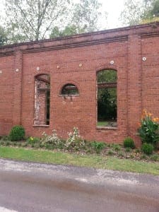 Remnants of Whittier Mill