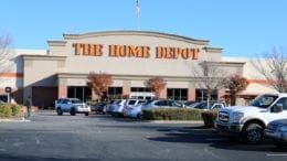 The Home Depot store on Cumberland Parkway
