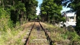 Some of the remaining Silver Comet track which might be part of the Silver Comet extension (photo by Haisten Willis)