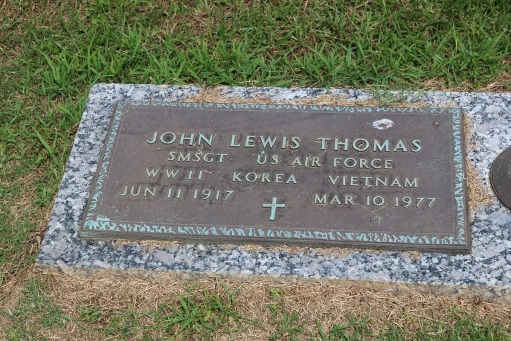 Markers at Mount Harmony Memorial Gardens (photo by Larry Felton Johnson)