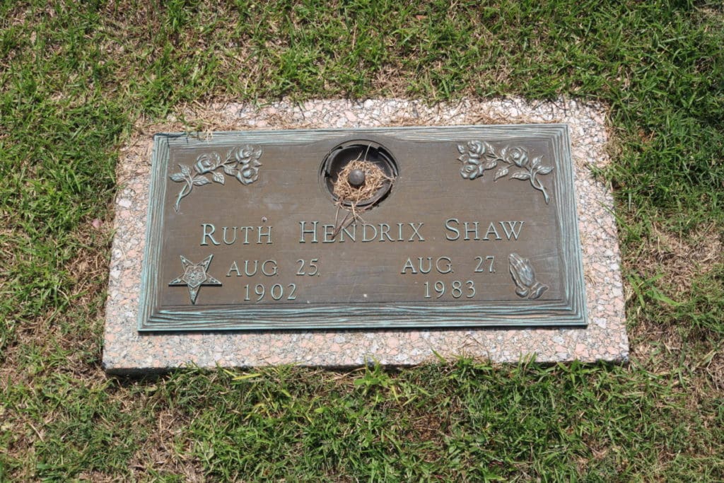 Markers at Mount Harmony Memorial Gardens (photo by Larry Felton Johnson)