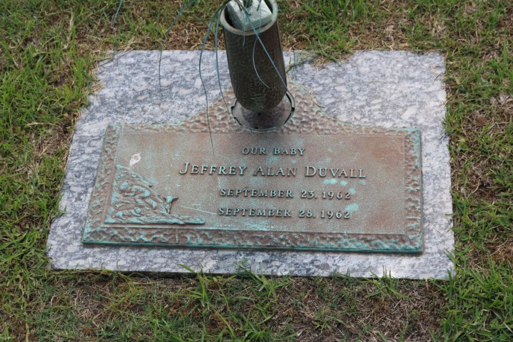 Markers at Mount Harmony Memorial Gardens (photo by Larry Felton Johnson)