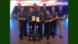Cobb County Police Explorers (photo courtesy of the Cobb County Police Department)