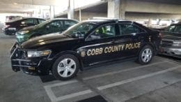 Cobb County Police car