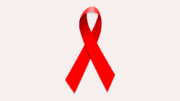 AIDS awareness day red ribbon