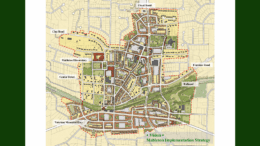 Mableton implementation map from the South Cobb Redevelopment Authority used in article about Mableton Square