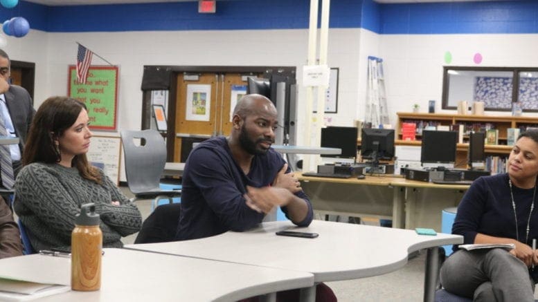 (L-R) Jennifer Susko, John Nwosu, Charisse Davis (photo by Larry Felton Johnson)