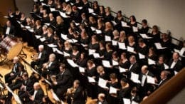 The Georgia Symphony Orchestra Chorus performing America Vol 5(photo by Tom Kells, courtesy of the GSO)
