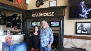 Liz and Randy Snyder at the Full Throttle Roadhouse (photo by Larry Felton Johnson)