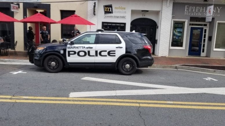 Marietta police car