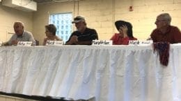 Joe Bozeman, Betsy Brown, Mack Turner, MaryHelyn Hagin and Rick Kienel shared what it was like to grow up in Acworth and Kennesaw.