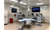 Operating room at the WellStar Outpatient Surgery Center in Acworth, Georgia.