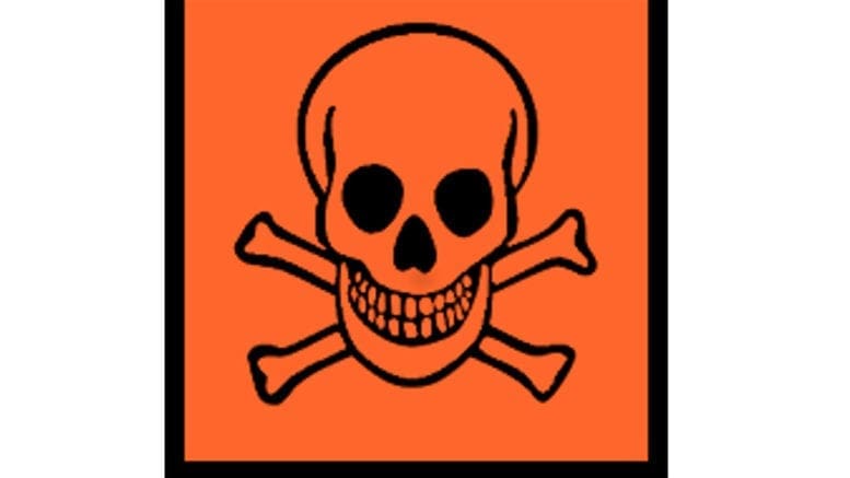 hazardous waste symbol