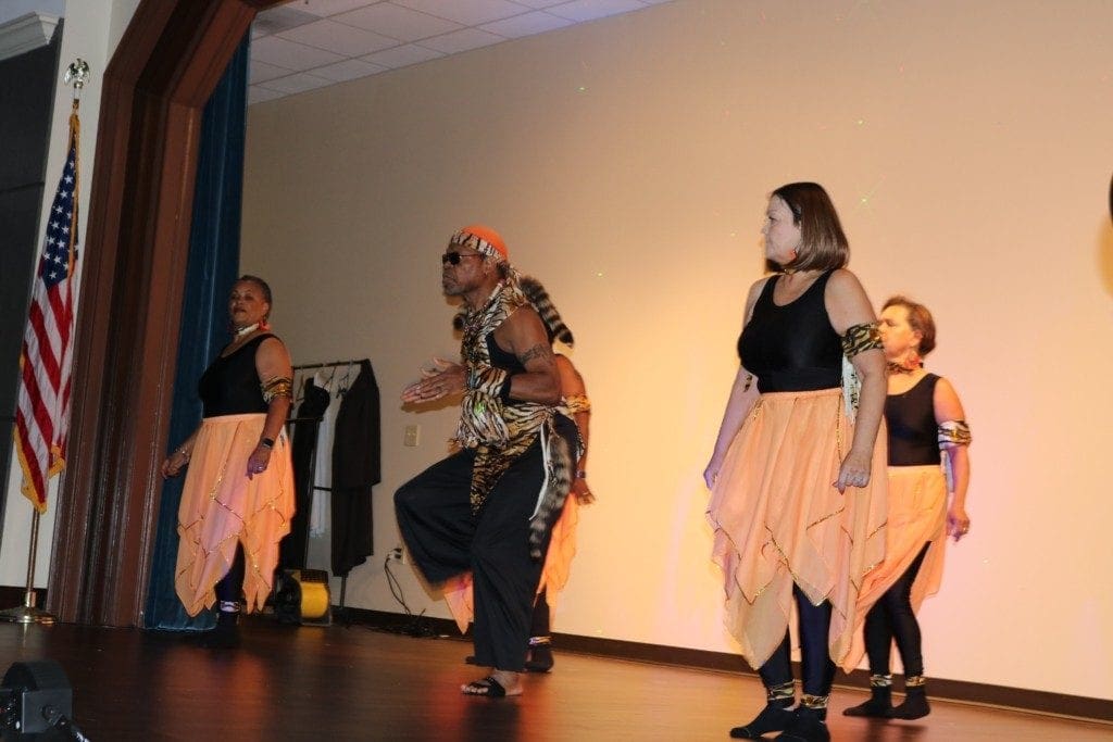 Rock Step Nation performs at National Senior Citizens Day