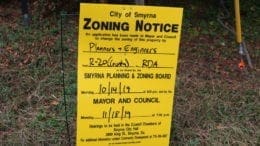 Zoning notice
