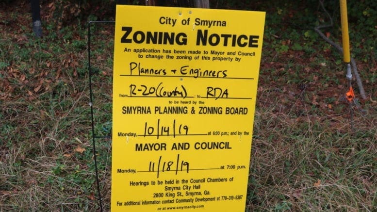 Zoning notice