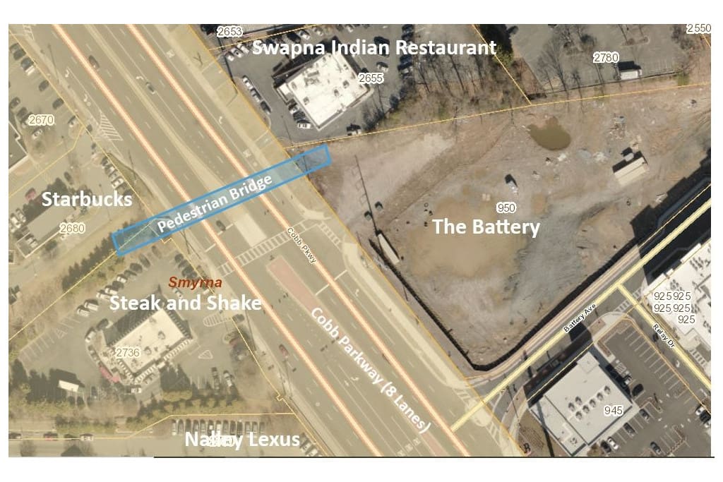 Smyrna contributes $830,000 to planned Cobb Parkway pedestrian bridge ...