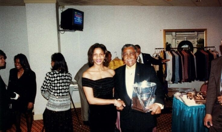 Shelia Edwards and Dr. Joseph Lowery