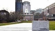 First Amendment inscription at Independence Hall