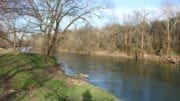 Chattahoochee River at the mouth of Nickajack Creek