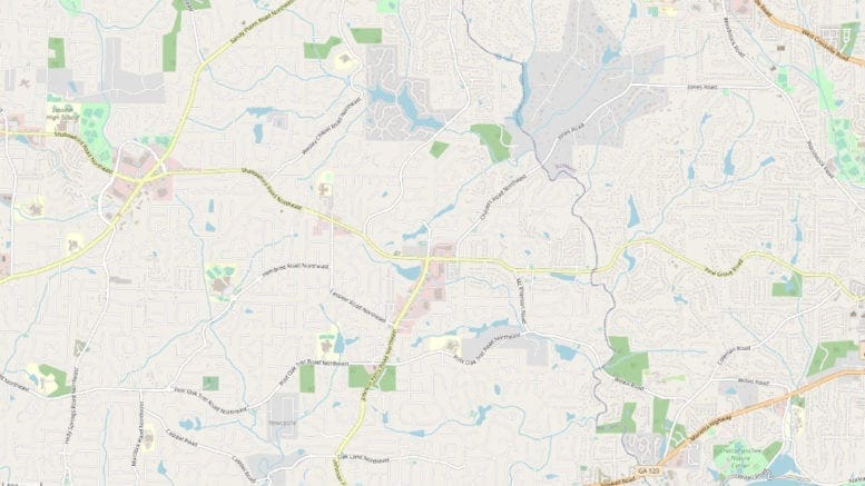 JOSH Plan area from openstreetmaps