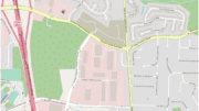 Screenshot of map of Piedmont Healthcare in Town Center