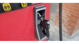 photo of gasoline pump