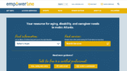 screenshot of the empowerline website