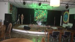 The Green Room stage