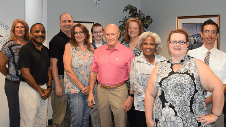 Group photo of the graduating class from the inaugural academy.