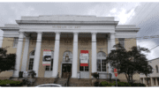 Marietta Cobb Museum of Art. Greek revival building with six large columns