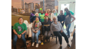 Group of women veterans in restaurant