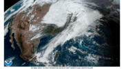 NOAA map for March 23