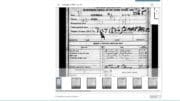 a photo copy of a handscrawled 1950 census record on a standardized form census takers once used