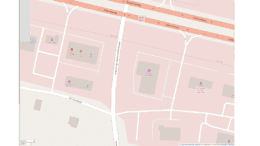 a map of the intersection of McLure and Acworth Due West roads.