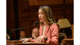 Rep. Bee Nguyen speaking in Georgia Legislature