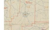 Census map of Kennesaw from 1950