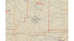 Census map of Kennesaw from 1950