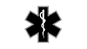 star of life symbol with snake wrapped around staff