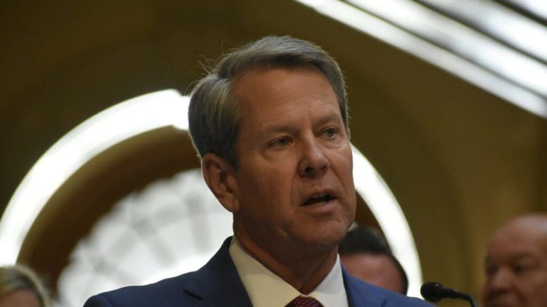 Photo of Georgia Governor Brian Kemp