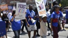 Students and adults marched through Atlanta June 11 to call for gun safety reforms. Ross Williams/Georgia Recorder