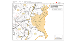 The county map of the Vinings 04 precint roughly bounded by South Atlanta Road, Paces Ferry Road, Cumberland Parkway, and the Chattahoochee River