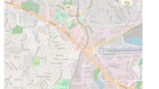 Cobb Parkway map at intersection with McCollum Parkway