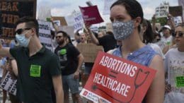 The U.S. Supreme Court’s June decision threw out federal abortion rights protections and lets states decided limits on access to the procedure. After the ruling, abortion rights supporters took to the streets of Atlanta in protest. Ross Williams/Georgia Recorder (file photo)