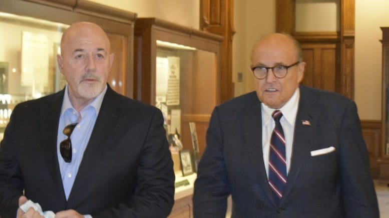 Rudy Giuliani meets with GA legislators