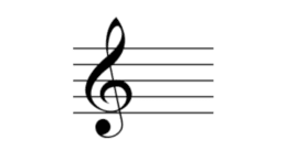 treble clef symbol