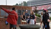 Group of students on tour at UGA