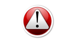a generic alert symbol, exclamation mark in a triangle