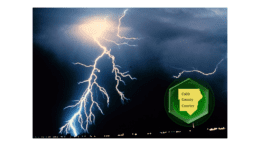 Bolt of lightning with Cobb County Courier logo added