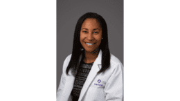 Dr. Janna Williams-Pitts in medical coat